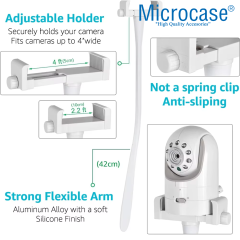 Microcase Esnek Web Kamera Bebek Kamerası Telefon Tutucu - AL5143
