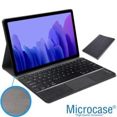 Microcase Samsung Galaxy Tab A7 T500 T505 T507 10.4'' Bluetooth Touchpad Klavye + Standlı Kılıf - BKK5