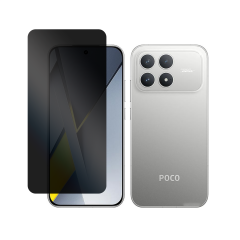 Microcase Xiaomi Poco F8 Pro Privacy Gizlilik Filtreli Tam Kaplayan Tempered Cam-AL3125