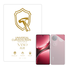 Microcase Vivo V50 5G ile Uyumlu Full Tpu Nano Arka Ekran Koruma Filmi - EKM102