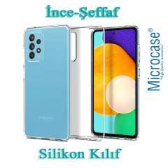 Microcase Samsung Galaxy A52S 0.2 mm Silikon Kılıf - Şeffaf