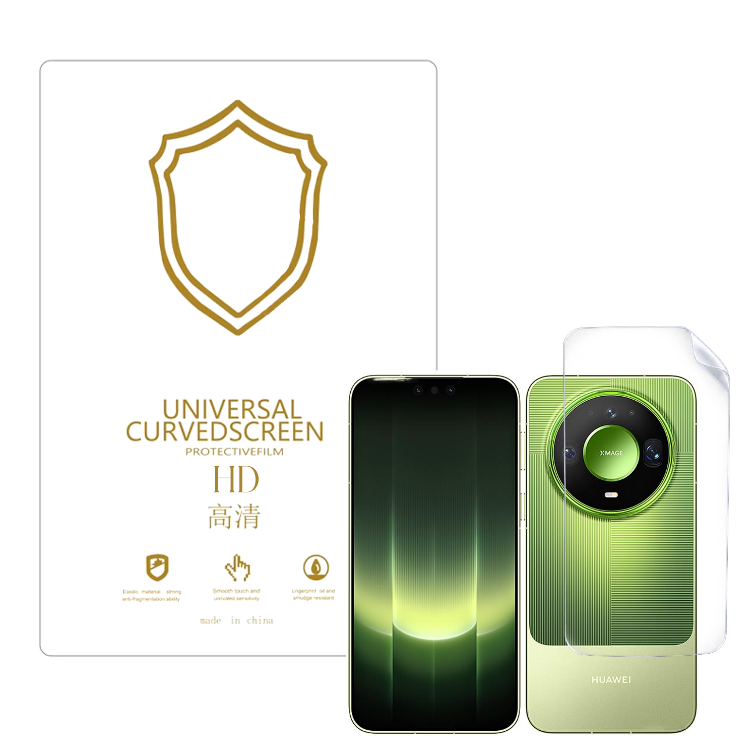 Microcase Huawei Mate 90 Pro Max ile Uyumlu Full Tpu Nano Arka Ekran Koruma Filmi - EKM102