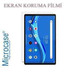 Microcase Lenovo M10 FHD Plus 10.3'' TB-X606 Delüx Serisi Universal Standlı Deri Kılıf - Mor + Ekran Koruma Filmi
