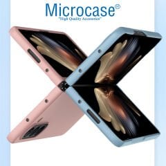 Microcase Samsung Galaxy Fold5 için Mat Yüzey Sert Plastik Kılıf - AL8848