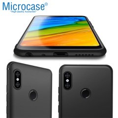 Microcase Mi Max 3 Elektrocase Serisi Silikon TPU Kılıf SİYAH+CAM