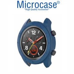 Huawei Honor Watch Magic Sert Rubber Çerçeve Koruma Kılıfı - Mavi