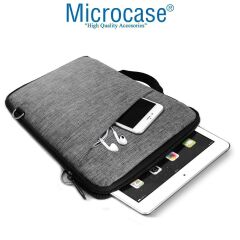 Microcase Samsung Galaxy Tab A11 Plus Tablet için Omuz Askılı ve El Tutacaklı Universal Sleeve Taşıma Çantası -AL3068
