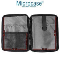 Microcase Samsung Galaxy S10 FE Tablet için Omuz Askılı ve El Tutacaklı Universal Sleeve Taşıma Çantası -AL3068
