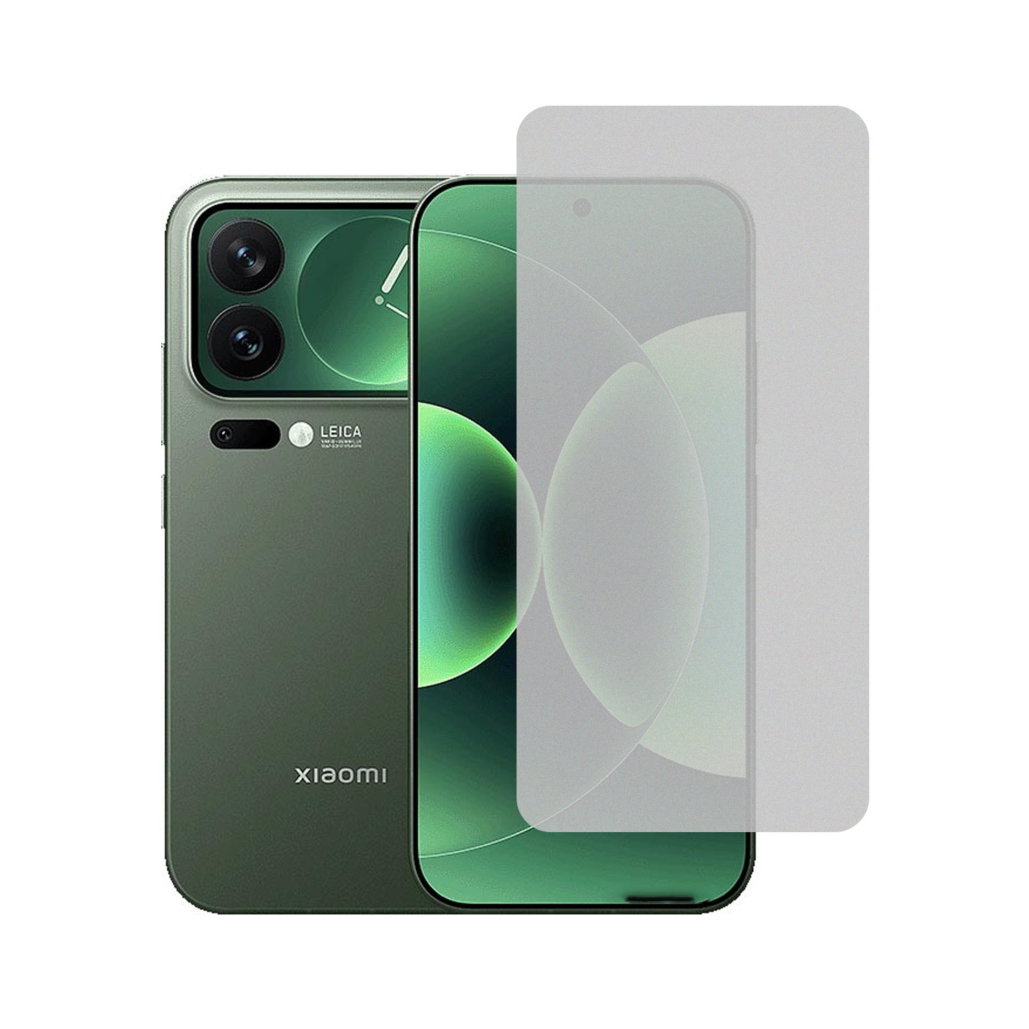 Microcase Xiaomi 17 Pro Tam Kaplayan Çerçeveli Mat Cam Koruma - AL3124