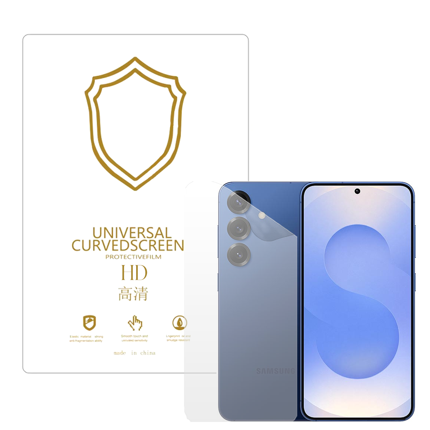 Microcase Samsung Galaxy S25 ile Uyumlu Full Tpu Nano Arka Ekran Koruma Filmi - EKM102