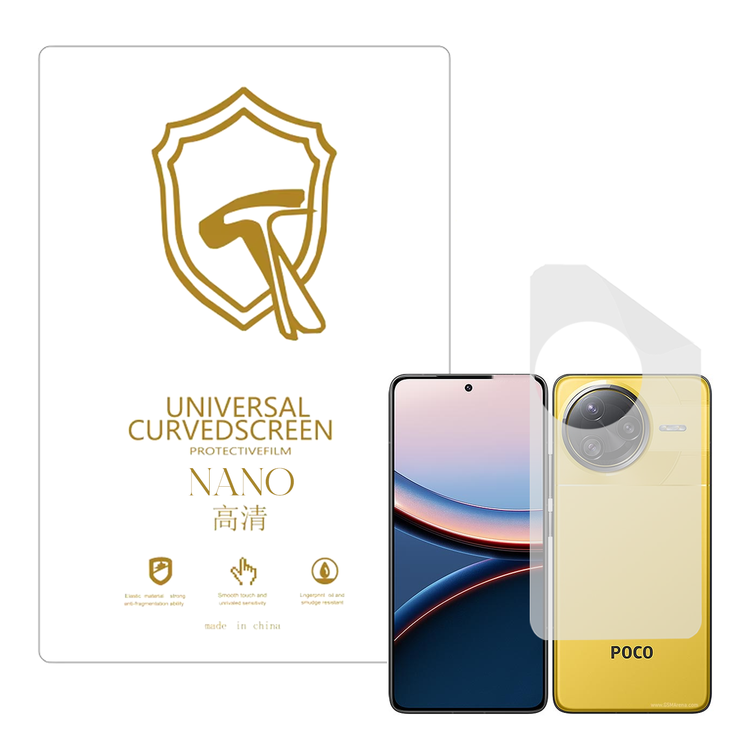 Microcase Xiaomi Poco F7 Ultra ile Uyumlu Full Tpu Nano Arka Ekran Koruma Filmi - EKM102