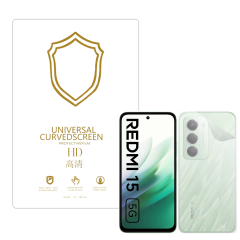 Microcase Xiaomi Redmi Note 15 ile Uyumlu Full Tpu Nano Arka Ekran Koruma Filmi - EKM102