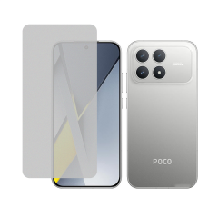 Microcase Xiaomi Poco F8 Pro Tam Kaplayan Çerçeveli Mat Cam Koruma - AL3124