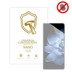 Microcase Xiaomi Mi Mix Fold 4 ile Uyumlu Full Tpu Nano Ön Ekran Koruma Filmi - EKM101