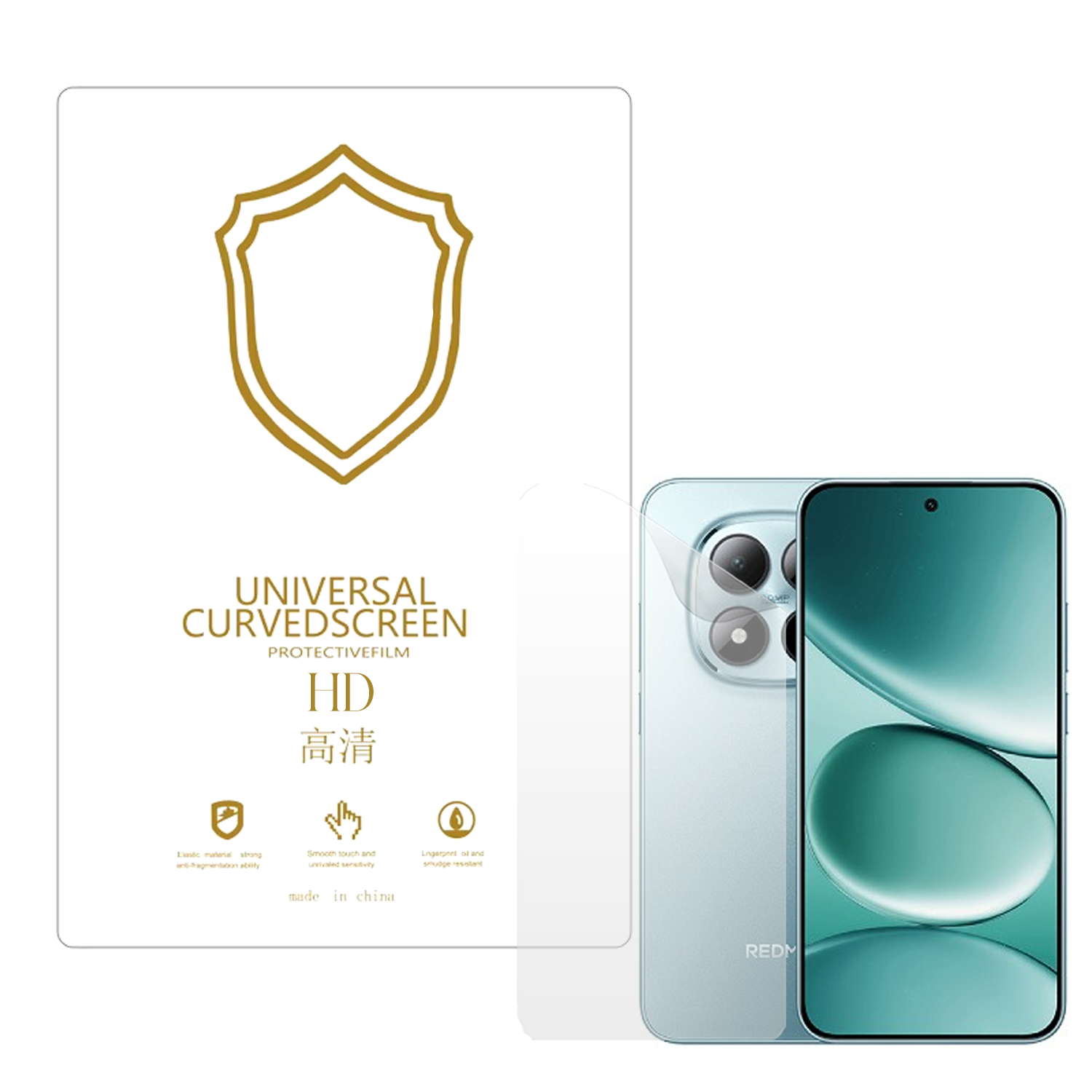 Microcase Xiaomi Redmi Note 15 Pro ile Uyumlu Full Tpu Nano Arka Ekran Koruma Filmi - EKM102