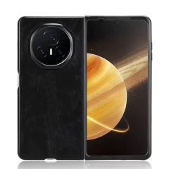 Microcase Honor Magic V3 için Deri Desenli Plastik Koruma Kılıf - AL3156