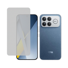 Microcase Xiaomi Poco F8 Ultra Tam Kaplayan Çerçeveli Mat Cam Koruma - AL3124