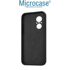 Microcase Huawei Nova 9 SE Matte Serisi Kamera Korumalı Silikon TPU Kılıf - Siyah