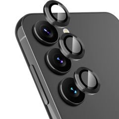 Microcase Samsung Galaxy S24 Uyumlu Kamera Camı Lens Koruyucu Halka Set -AL4239