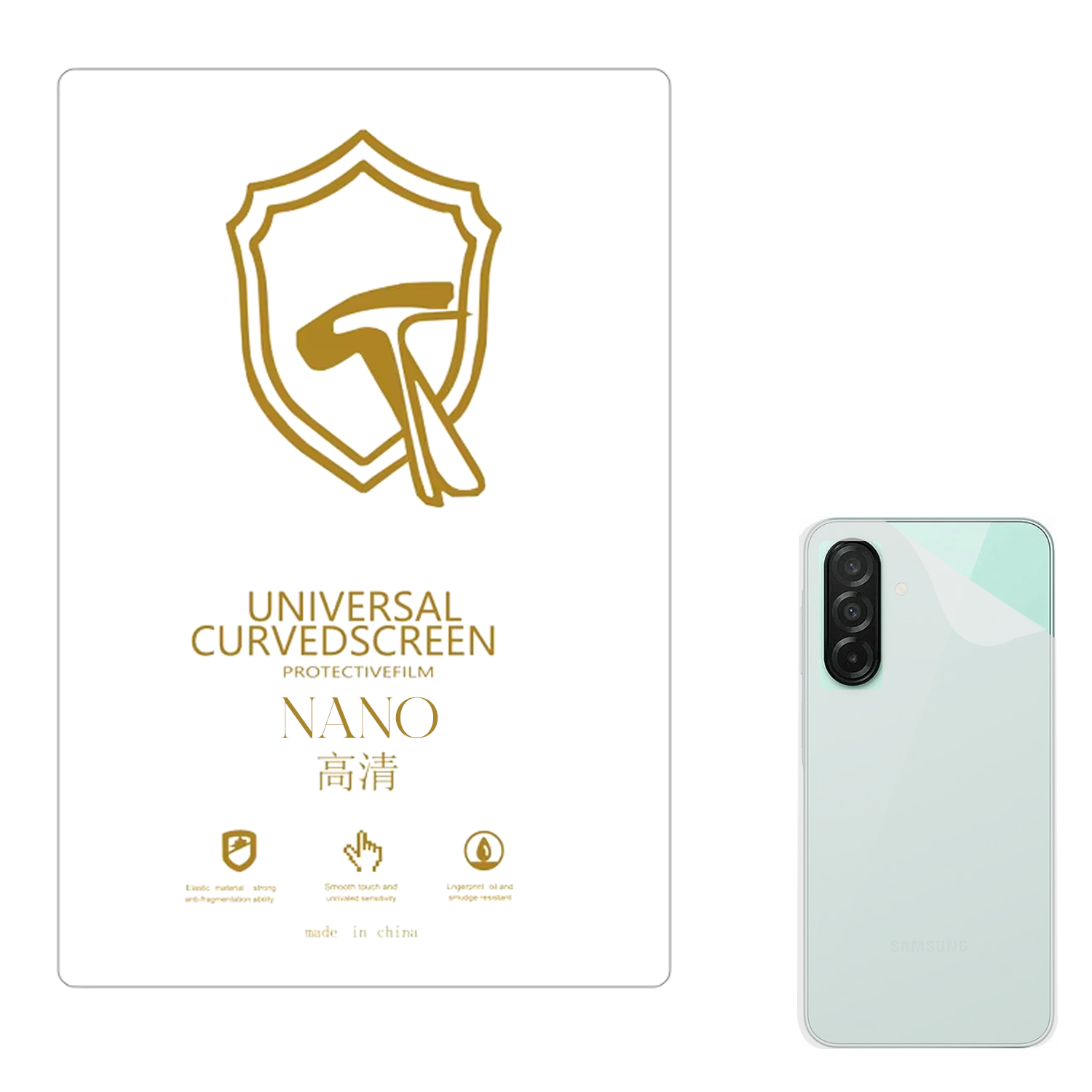 Microcase Samsung Galaxy A36 5G ile Uyumlu Full Tpu Nano Arka Ekran Koruma Filmi - EKM102