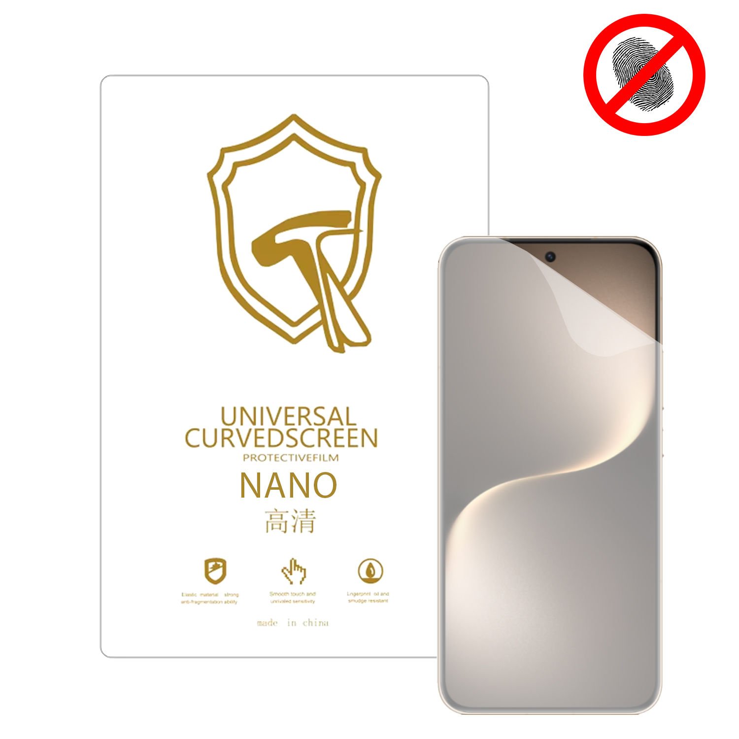 Microcase Honor Magic 7 ile Uyumlu Full Tpu Nano Ön Ekran Koruma Filmi - EKM101