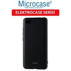 Microcase Xiaomi Redmi 6A Elektrocase Serisi Silikon Kılıf + CAM