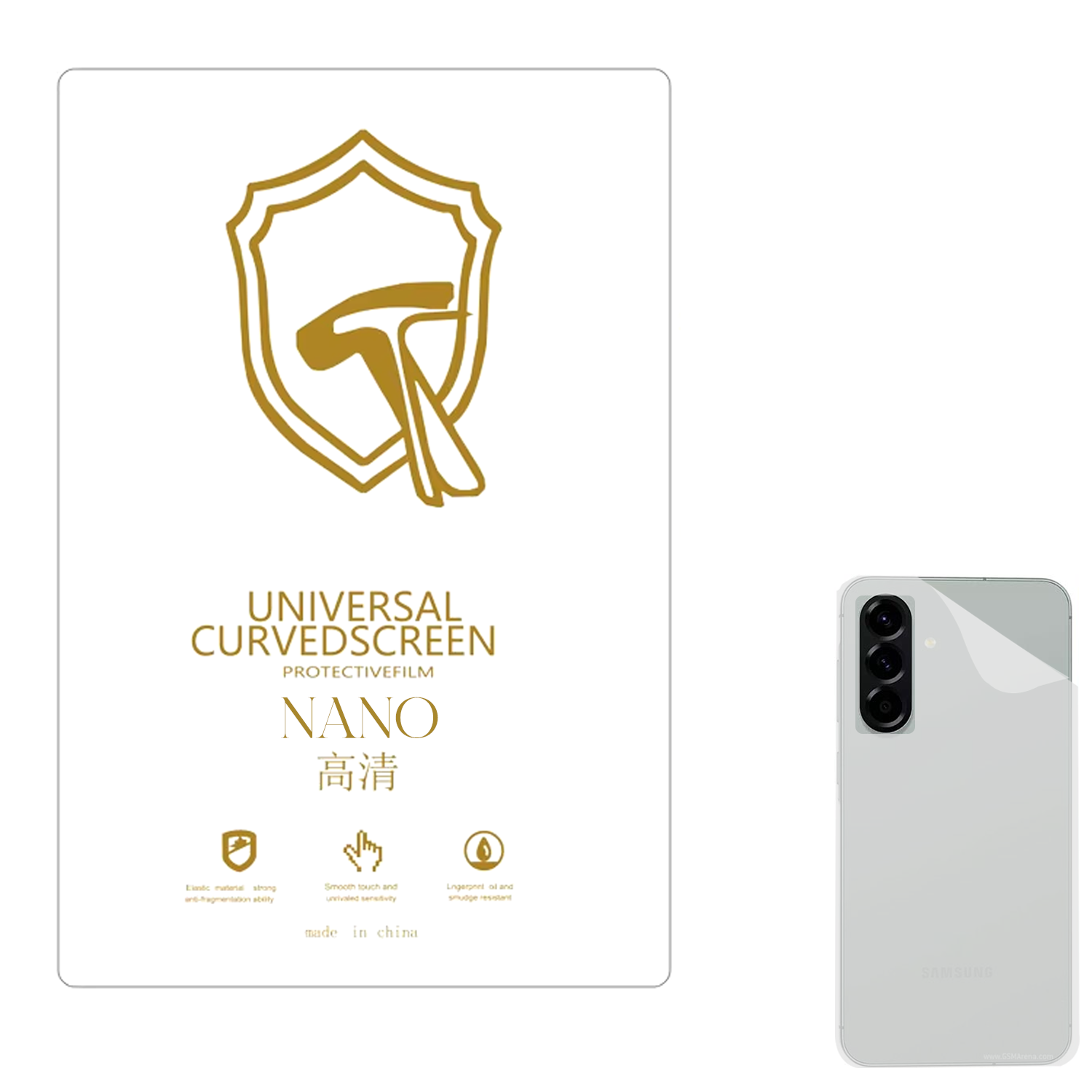 Microcase Samsung Galaxy A56 5G ile Uyumlu Full Tpu Nano Arka Ekran Koruma Filmi - EKM102