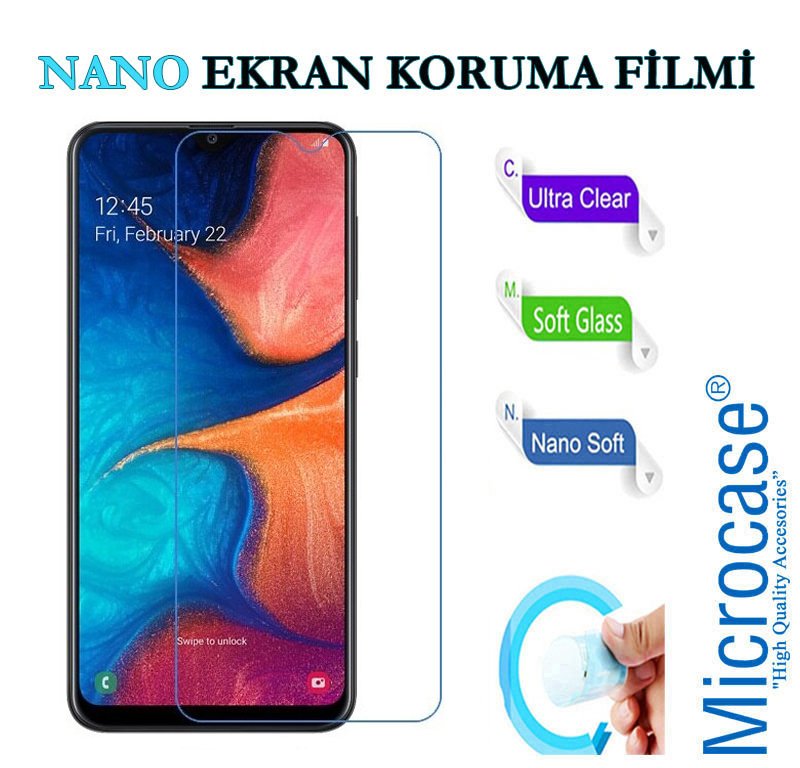 Microcase Samsung Galaxy A20e Nano Esnek Ekran Koruma Filmi