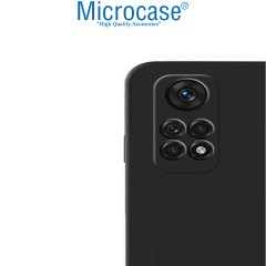 Microcase Xiaomi Redmi Note 11 Pro 5G Global Matte Serisi Kamera Korumalı Silikon TPU Kılıf - Siyah
