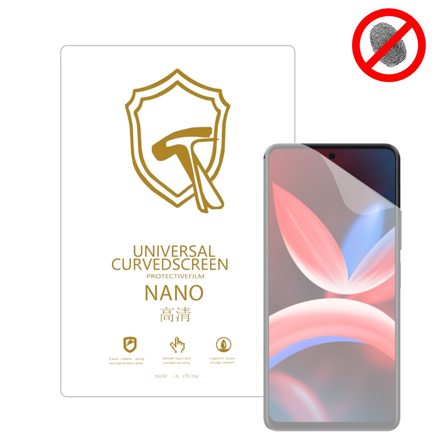 Microcase Omix X6  ile Uyumlu Full Tpu Nano Ön Ekran Koruma Filmi - EKM101