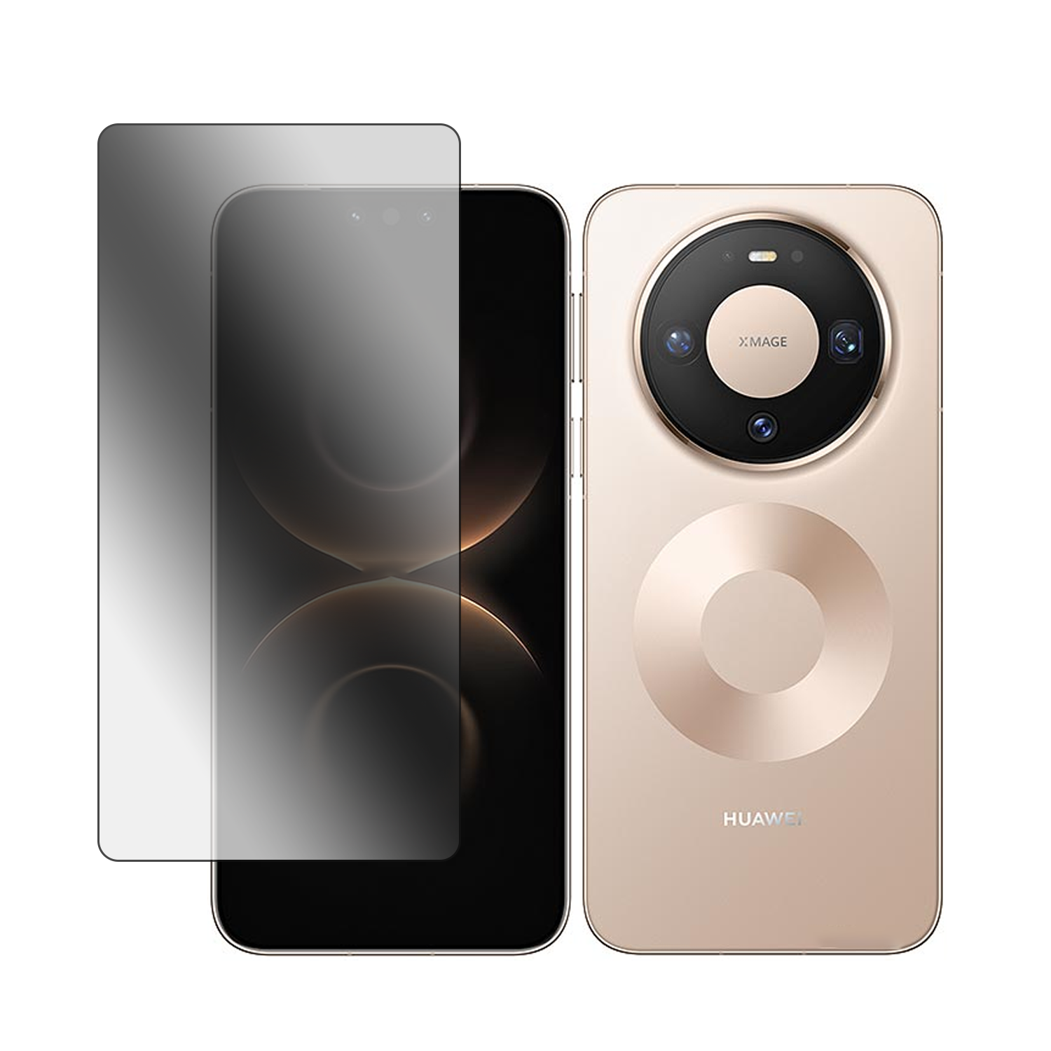 Microcase Huawei Mate 80 Pro Tam Kaplayan Çerçeveli Tempered Ekran Koruyucu -AL3276