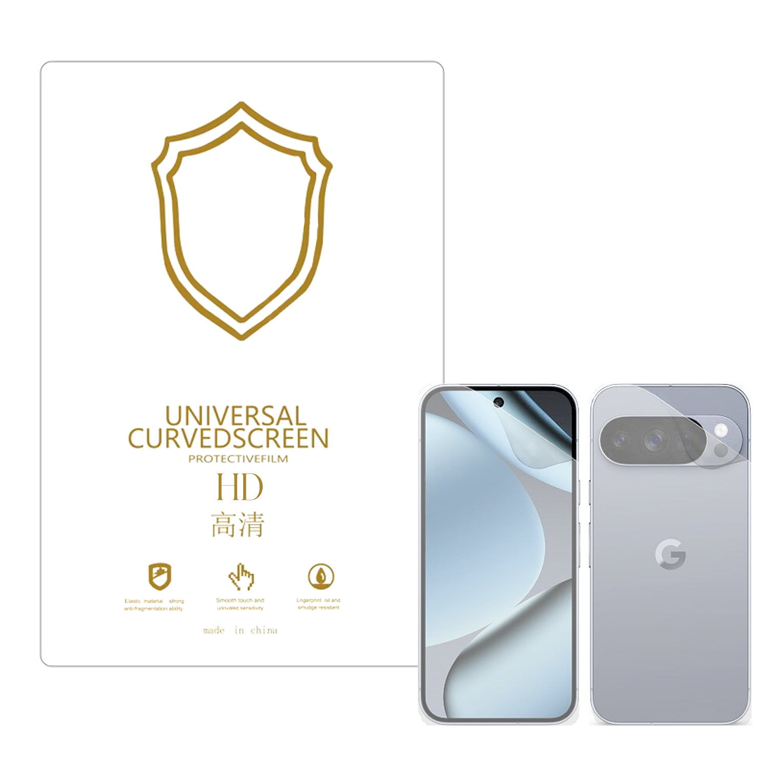 Microcase Google Pixel 10 Pro ile Uyumlu Full Tpu Ön Arka Nano Koruma- EKM103