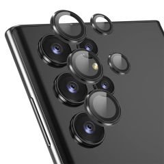 Microcase Samsung Galaxy S24 Ultra  Uyumlu Kamera Camı Lens Koruyucu Halka Set -AL4239