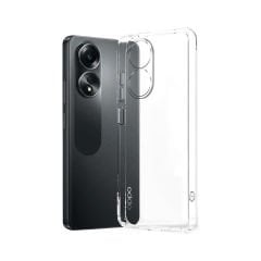 Microcase Oppo A38 4G/Oppo A18 4G  ile Uyumlu  Slim Serisi Soft TPU Silikon Kılıf - Şeffaf AL3324