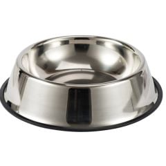 Microcase 2 Adet 22 cm 500 ml Kedi Köpek Metal Mama ve Su Kabı - AL3119