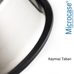 Microcase 2 Adet 22 cm 500 ml Kedi Köpek Metal Mama ve Su Kabı - AL3119