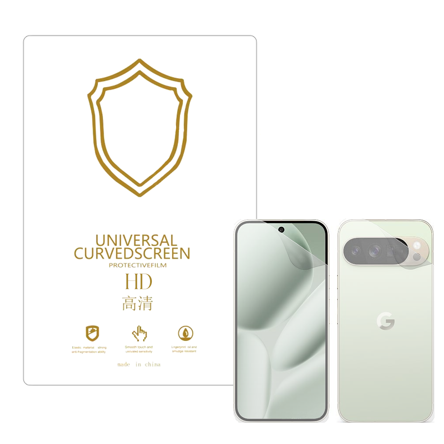 Microcase Google Pixel 10 Pro XL ile Uyumlu Full Tpu Ön Arka Nano Koruma- EKM103