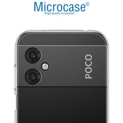Microcase Xiaomi Poco M4 5G Slim Serisi Soft TPU Silikon Kılıf - Şeffaf
