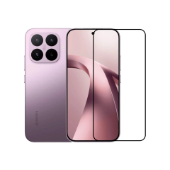 Microcase Xiaomi 17T 5G Global ile uyumlu Tam Kaplayan Çerçeveli Tempered Ekran Koruyucu -AL3276