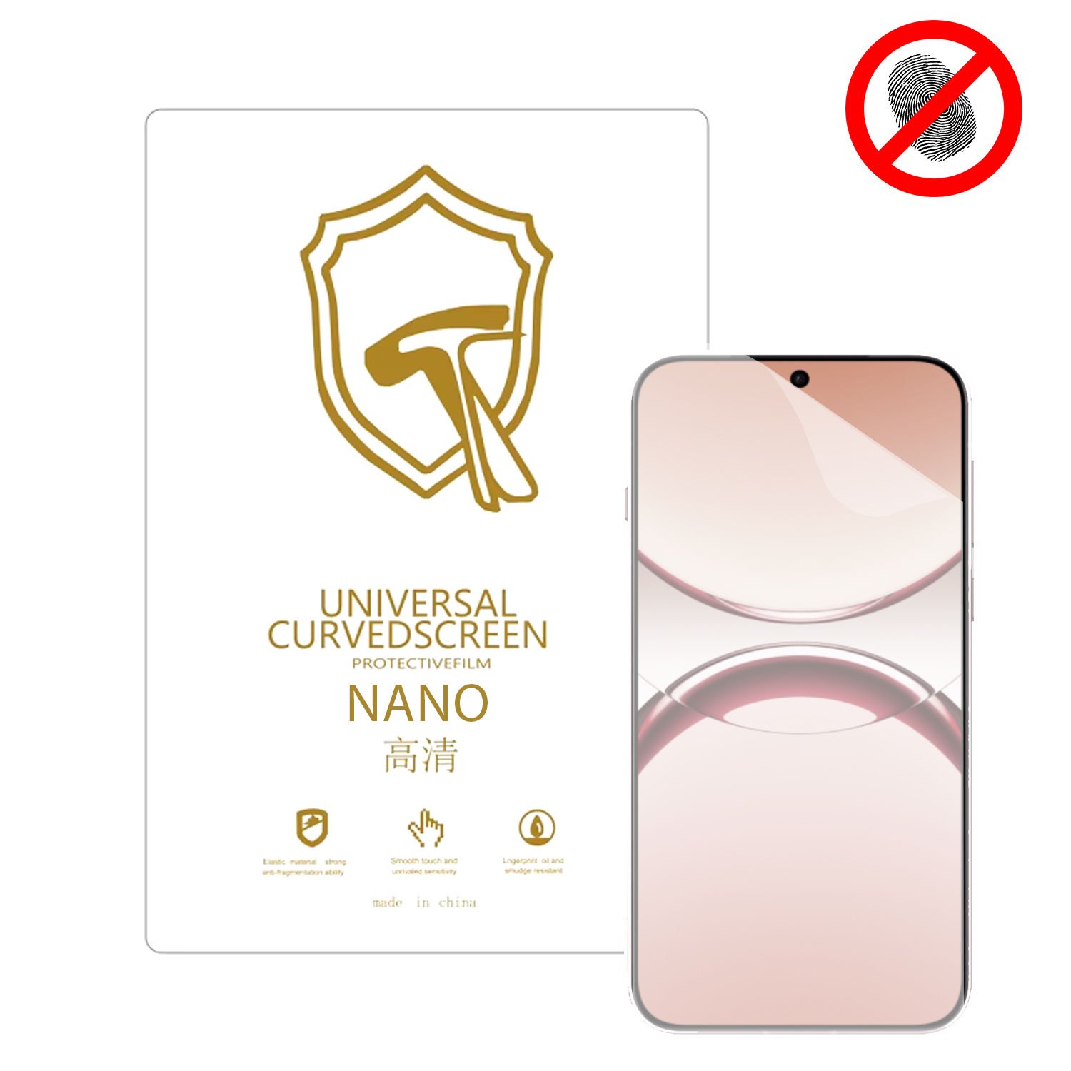 Microcase OPPO Find X8  ile Uyumlu Full Tpu Nano Ön Ekran Koruma Filmi - EKM101