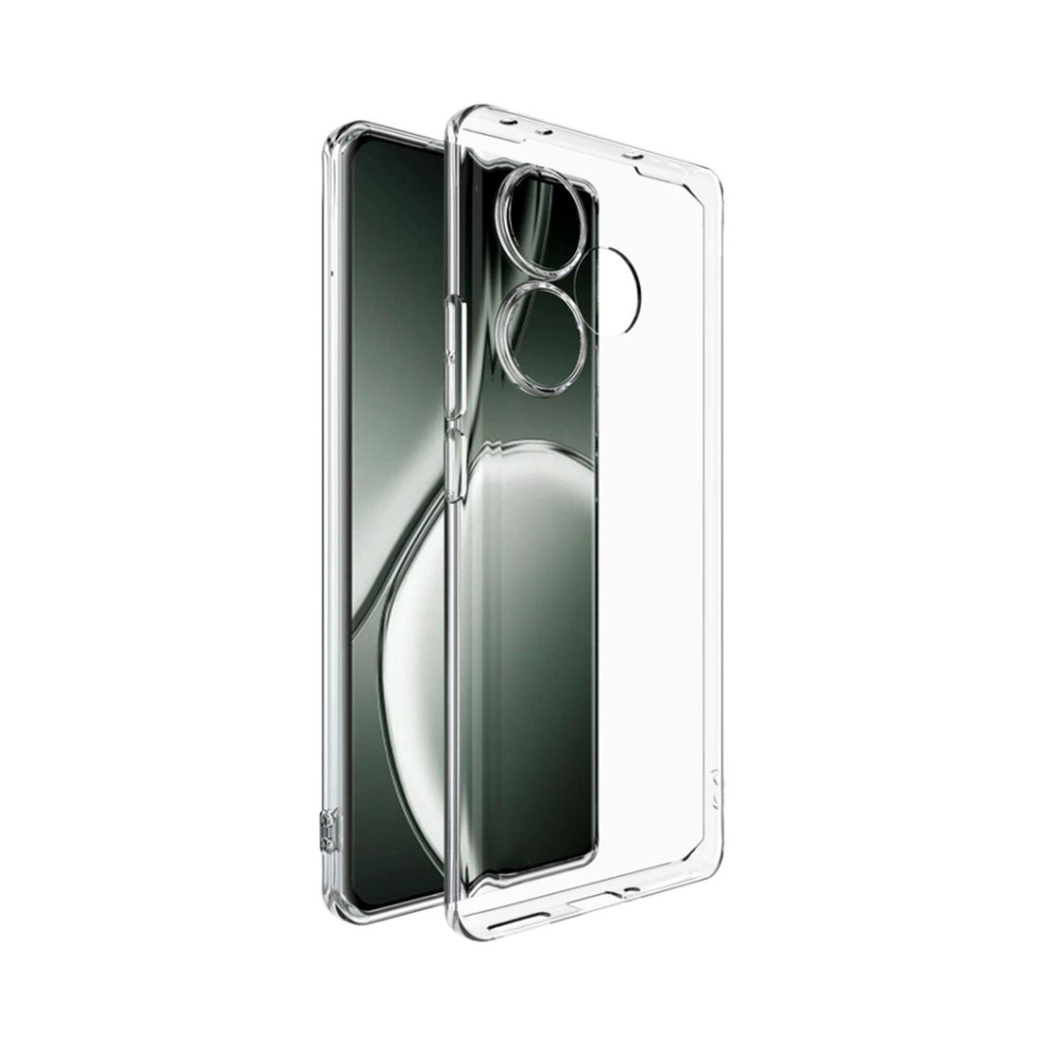 Microcase  Realme GT 6T/GT6/GT NEO6/GT NEO 6 SE  ile Uyumlu  Slim Serisi Soft TPU Silikon Kılıf - Şeffaf AL3324