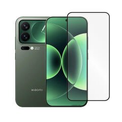 Microcase Xiaomi 17 Pro Tam Kaplayan Çerçeveli Tempered Ekran Koruyucu -AL3276