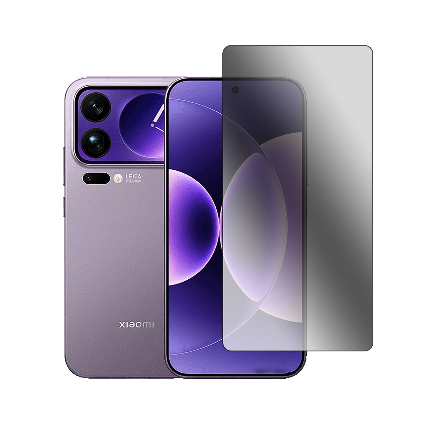 Microcase Xiaomi 17 Pro Max Tam Kaplayan Çerçeveli Tempered Ekran Koruyucu -AL3276