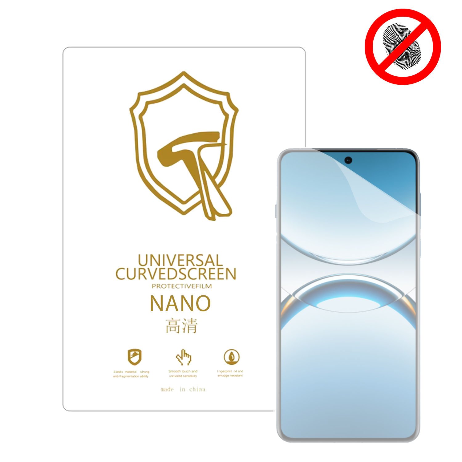 Microcase OPPO Find X8 Pro  ile Uyumlu Full Tpu Nano Ön Ekran Koruma Filmi - EKM101