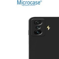 Microcase Xiaomi Redmi K50 Gaming Matte Serisi Kamera Korumalı Silikon TPU Kılıf - Siyah