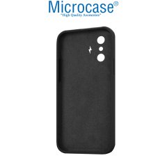 Microcase Xiaomi Redmi K50 Gaming Matte Serisi Kamera Korumalı Silikon TPU Kılıf - Siyah