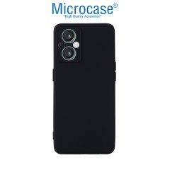 Microcase Oneplus Nord N20 5G Matte Serisi Kamera Korumalı Silikon TPU Kılıf - Siyah