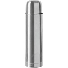 Microcase Deri Kılıflı Paslanmaz Çelik 750 ml 12 Saat Sıcak Soğuk Tutan Çay Kahve Su Termosu - AL3676 Gümüş