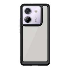 Microcase Xiaomi Redmi Poco M7 Pro 5G Shield Serisi Darbeye Dayanıklı Yarı Esnek Plastik Tpu Kılıf - AL8100