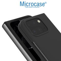 Microcase Google Pixel 9 Pro Fold ile Uyumlu  Mat Yüzey Sert Plastik Kılıf - AL8848